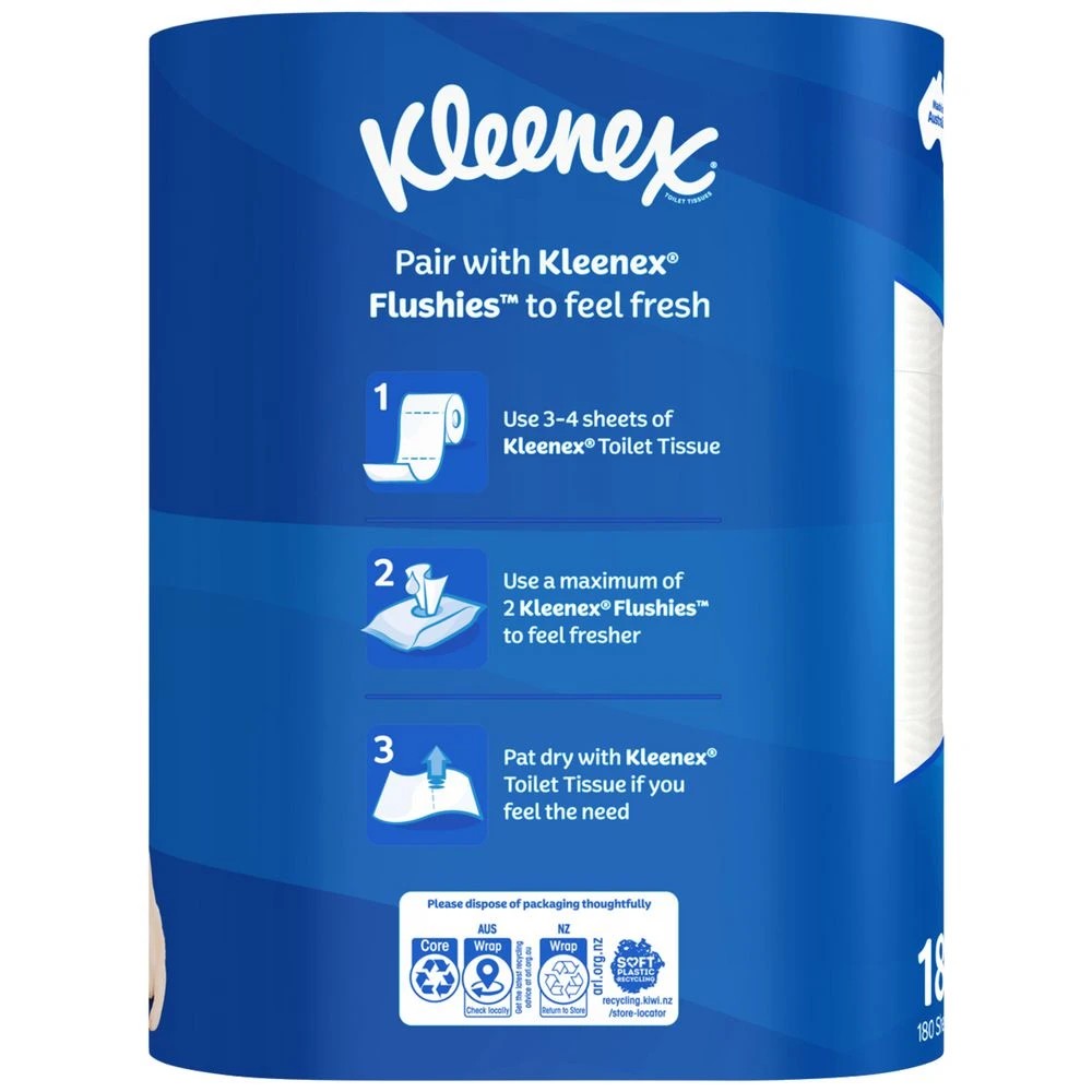 5 Kleenex Complete Clean Toilet Tissue 18 Pack, 5 of 5