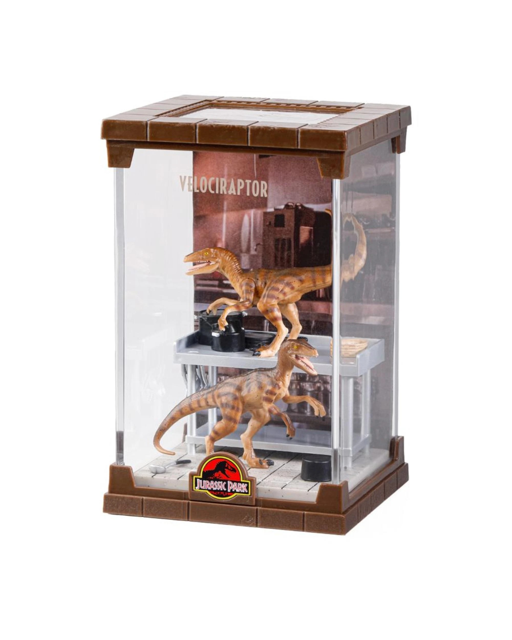 3 Jurassic Park Velociraptor Diorama, 3 of 5