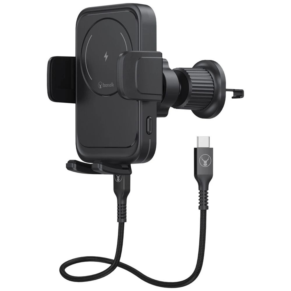 2 Bonelk Universal Auto Close Wireless Charging Vent Mount 15w, 2 of 8