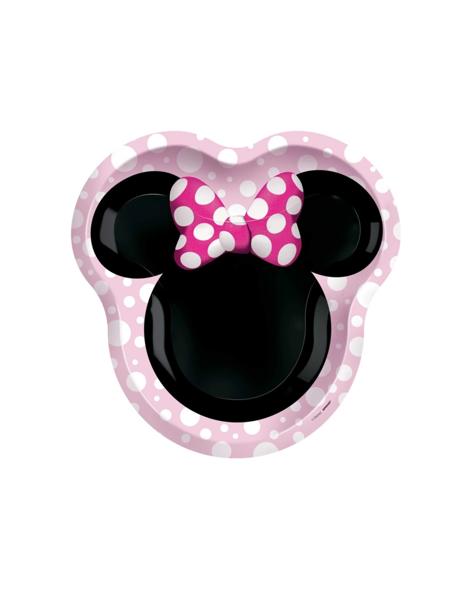 2 Anagram 8pc Disposable Paper Plates Tableware Minnie Mouse 23cm - Multi, 2 of 2
