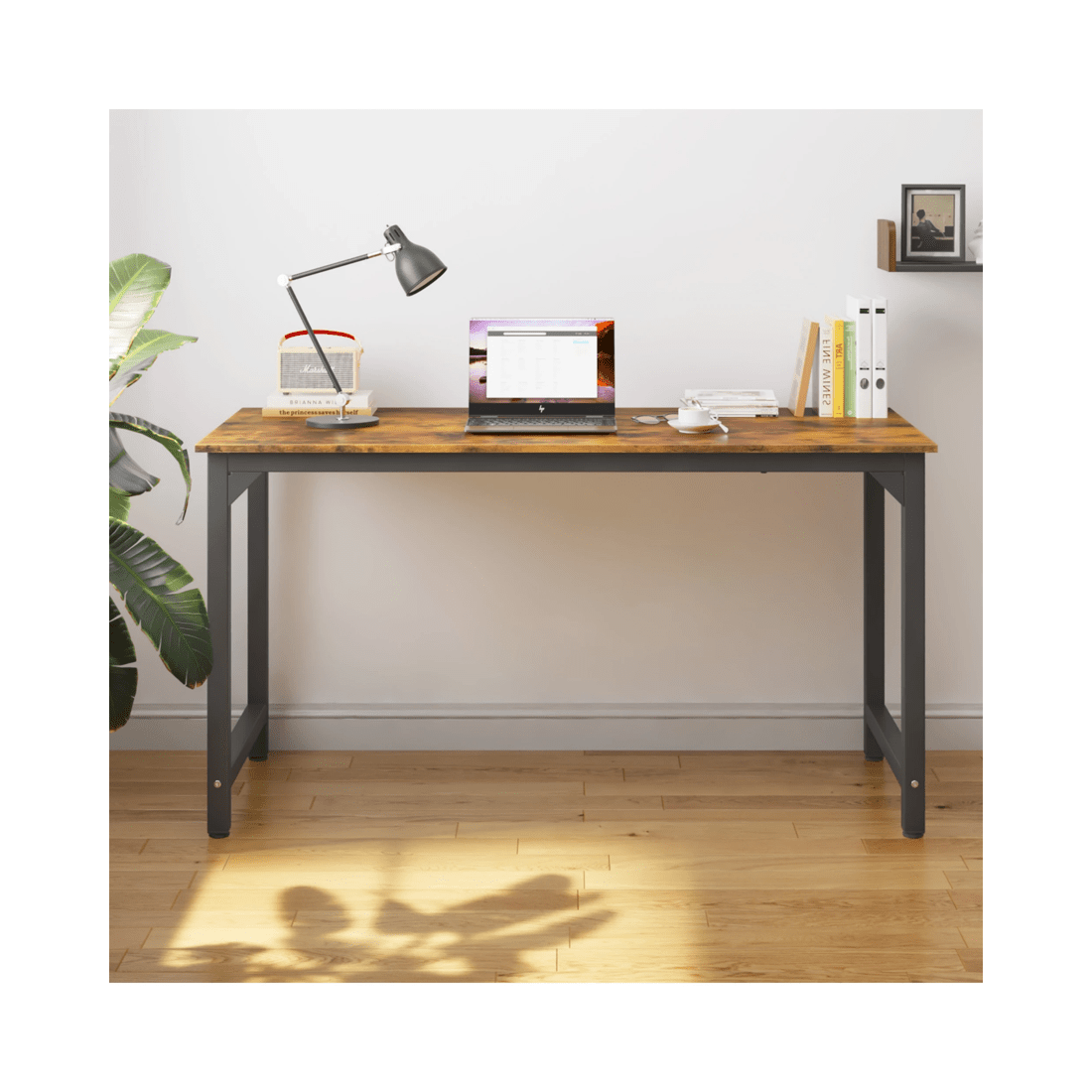 6 Advwin Computer Desk Home Office Table Study Laptop Desks 120cm, 6 of 9