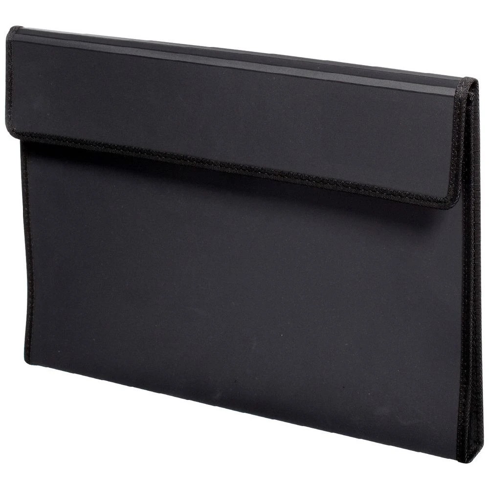 1 Quill A3 Expanding File with 5 Pockets Black, 1 of 6