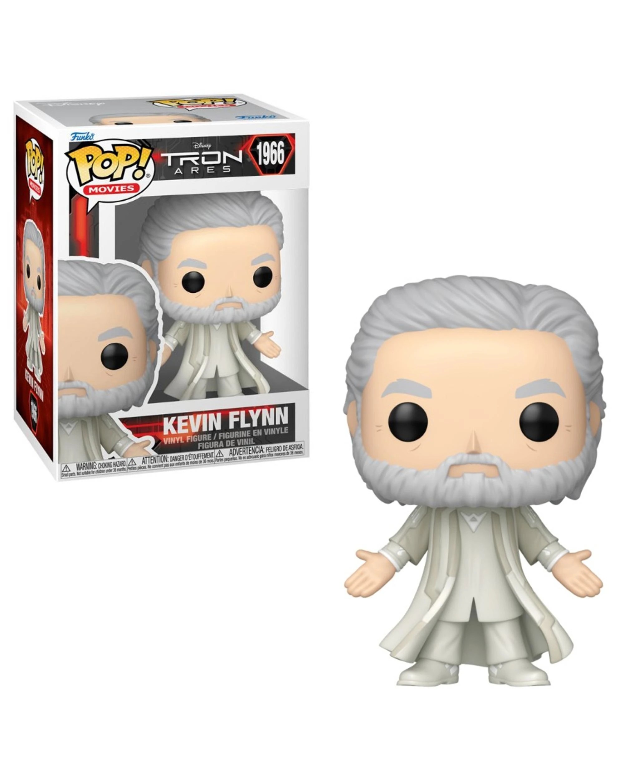 1 Tron Ares Kevin Flynn Funko POP! Vinyl, 1 of 1