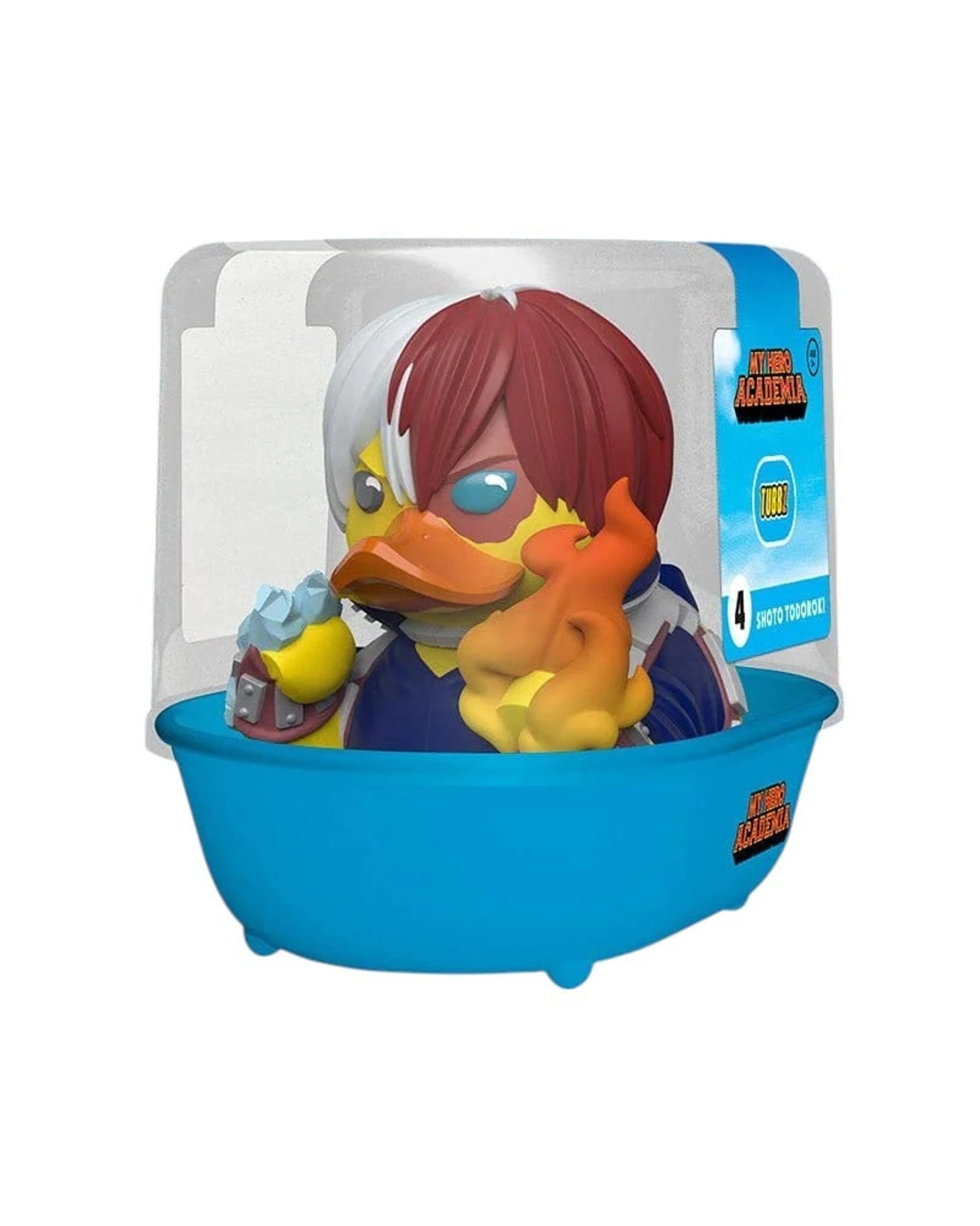 1 TUBBZ My Hero Academia Shoto Todoroki First Edition Cosplaying Duck Figure, 1 of 7