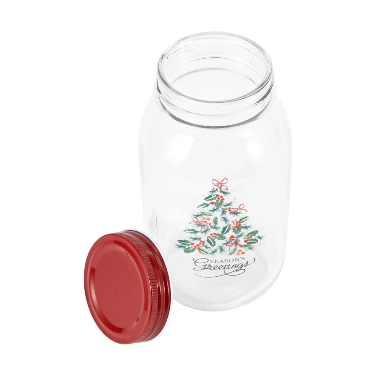 4 3 Pack 800ml Christmas Jars, 4 of 5