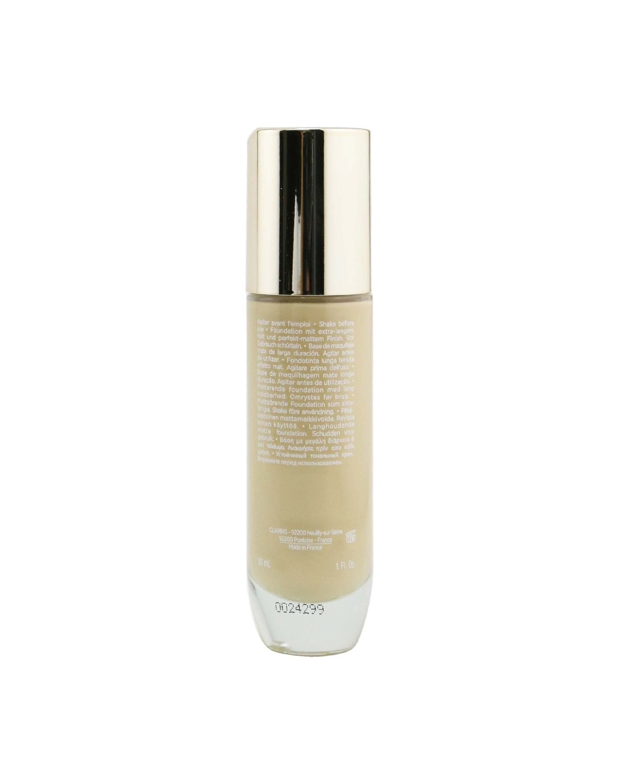4 Clarins Everlasting Long Wearing & Hydrating Matte Foundation - # 30ml/1oz - Beige, 4 of 4