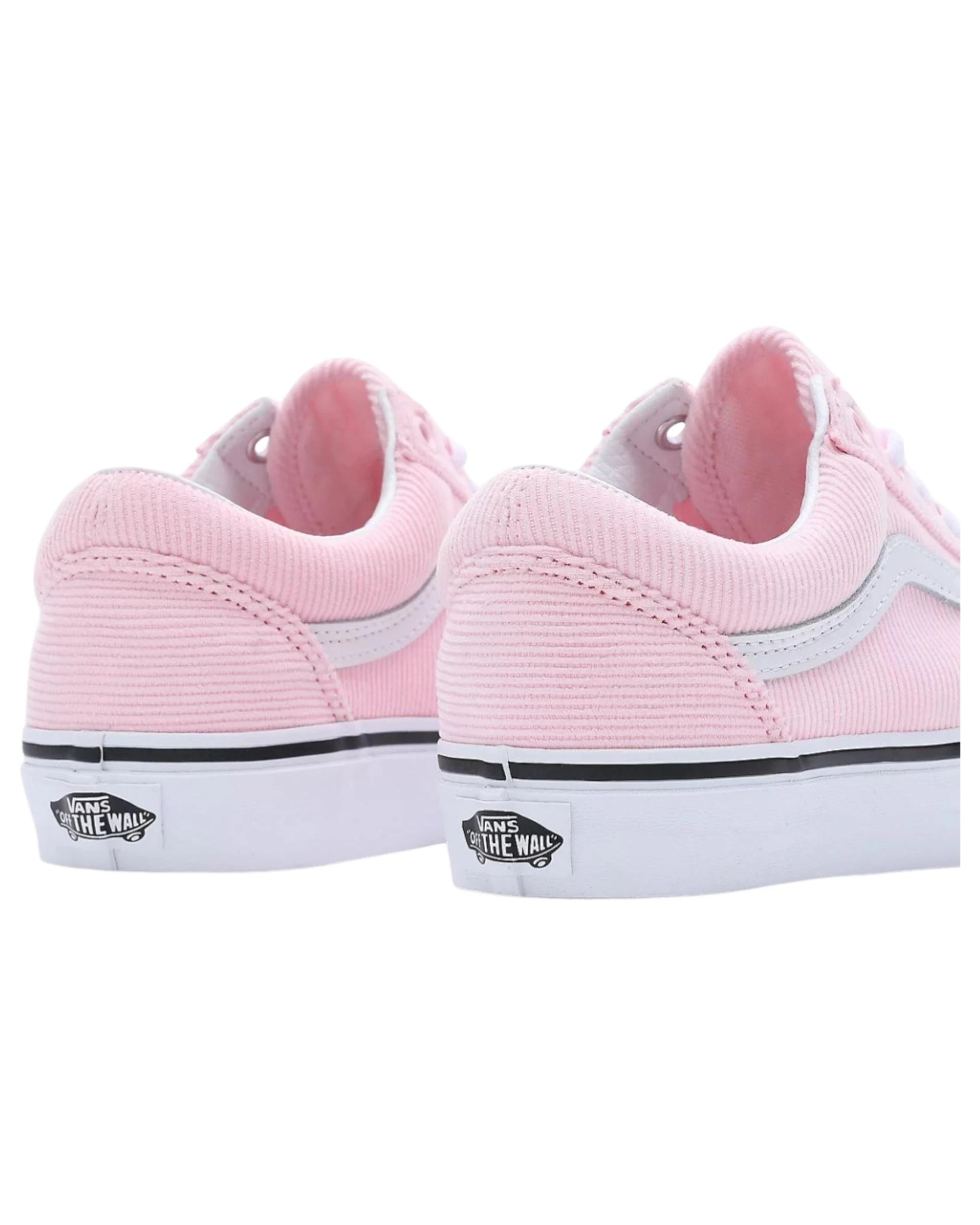 7 Vans Unisex Old Skool Mini Cord Pink Lace Up Shoes PINK, 7 of 7