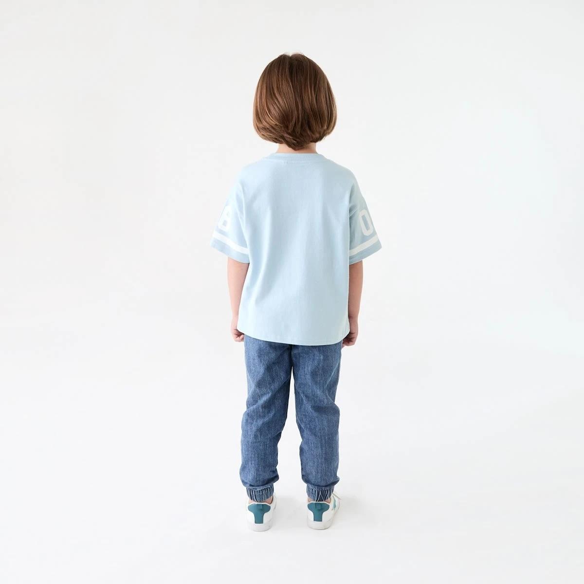 7 Short Sleeve Oversized Print T-shirt CALIFORNIA CHAMPIONS BLUE, 7 of 7