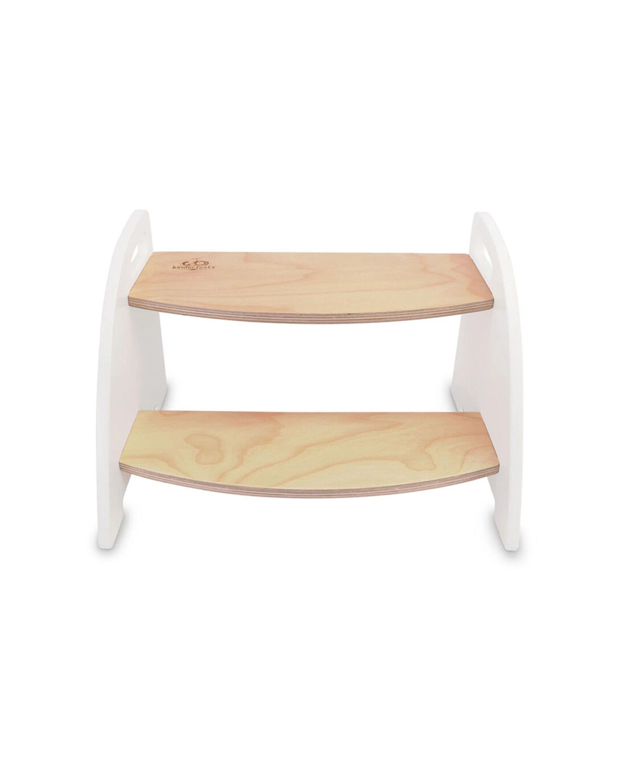 1 Kinderfeets Wooden Step Stool Chair 45x31.5cm For Kids - Natural, 1 of 5