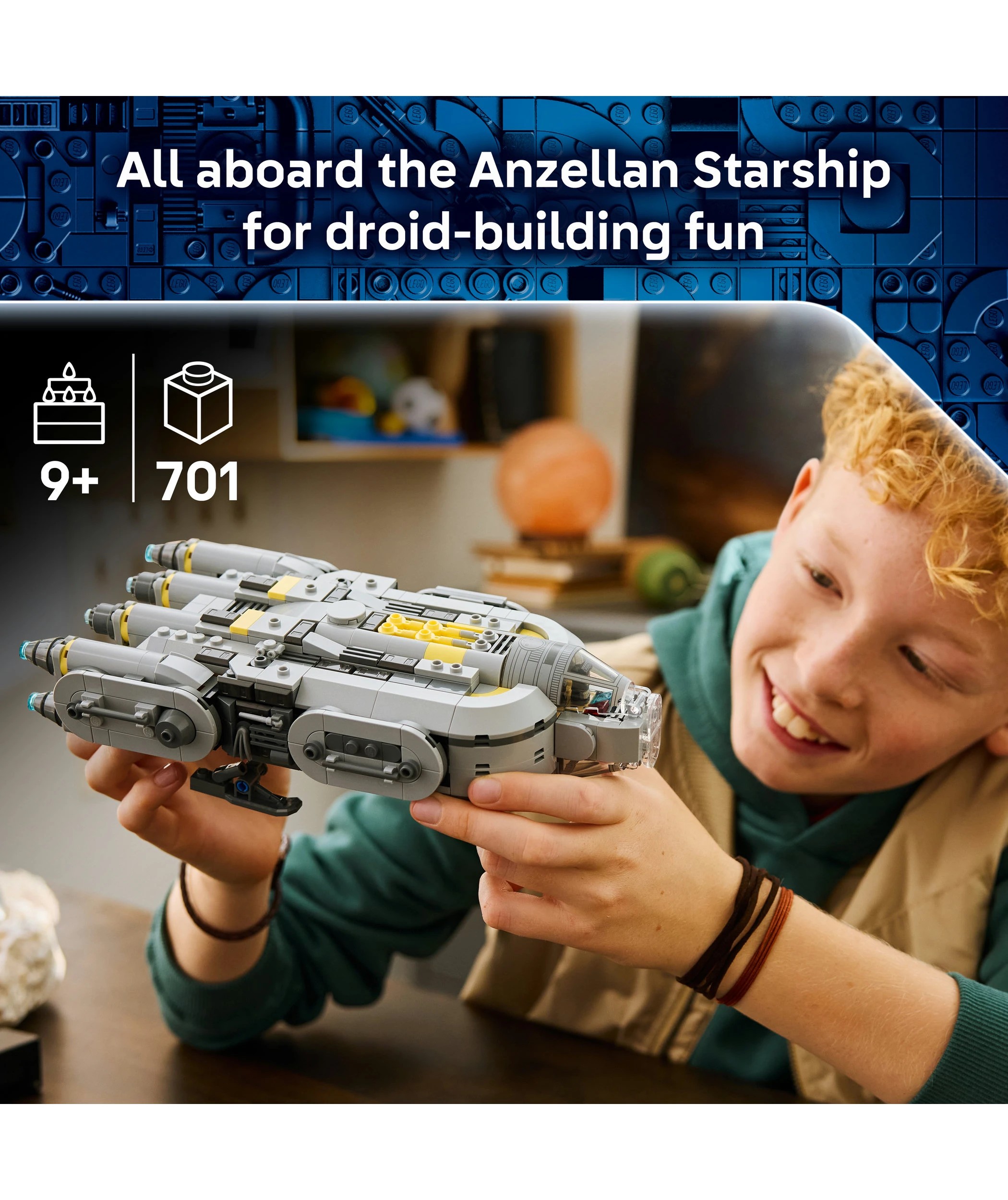 3 LEGO Star Wars Anzellan Starship 75445, 3 of 10