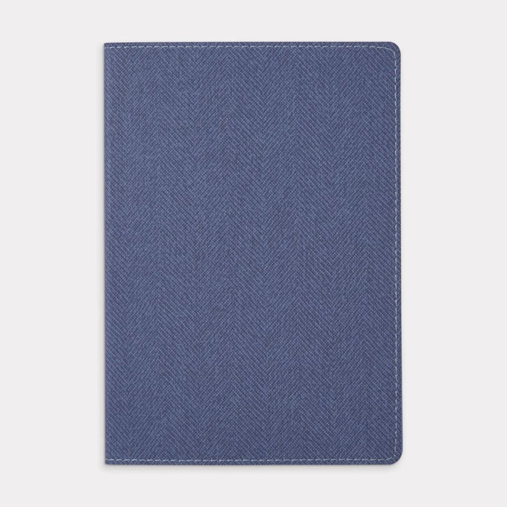 2 Otto A5 Herringbone Notebook 192 Pages Navy, 2 of 5