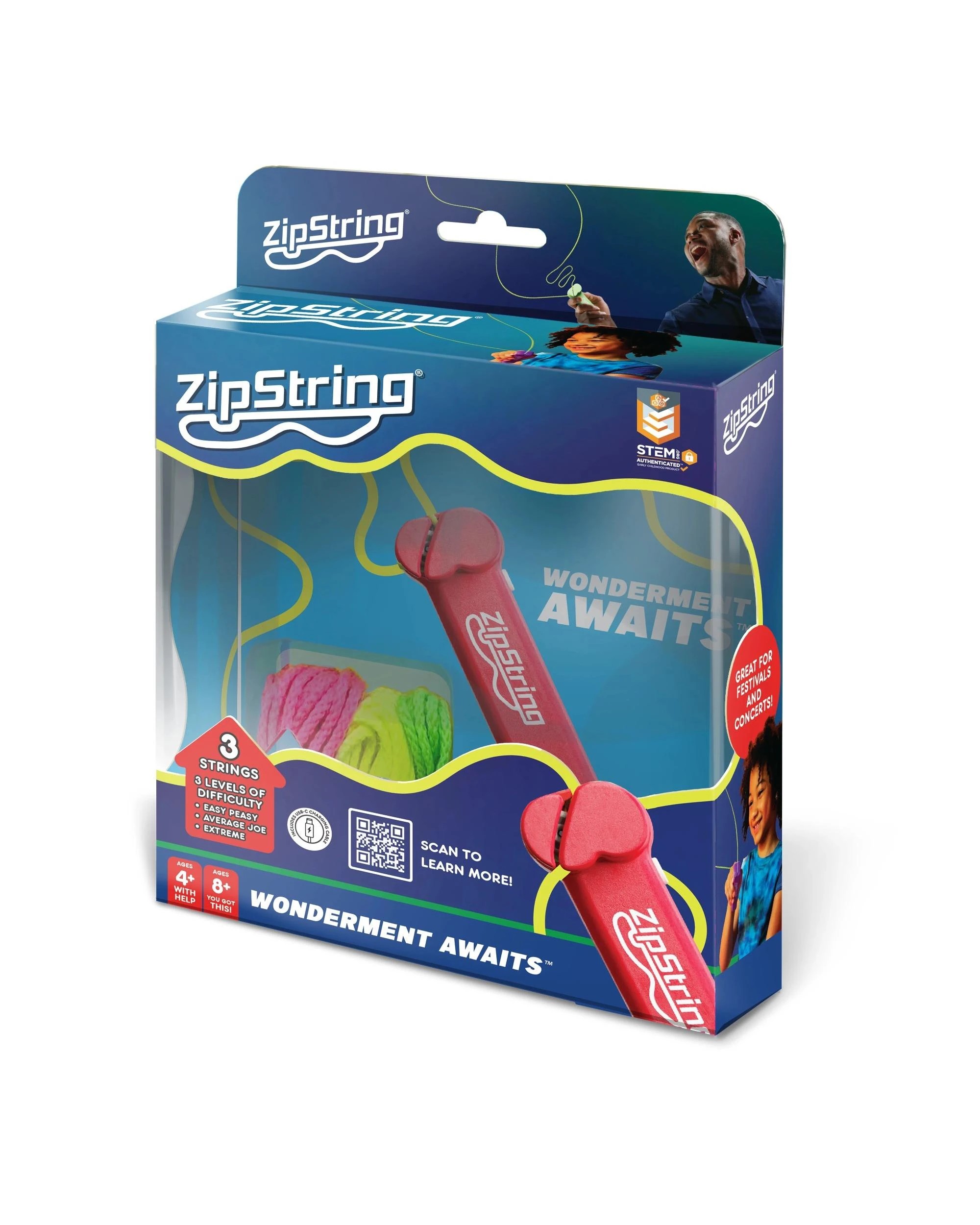 1 ZipString Red, 1 of 1