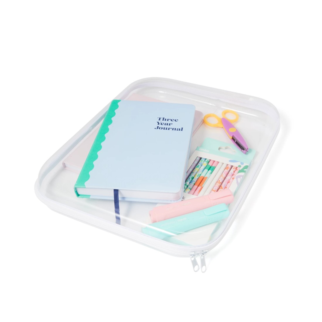 1 Clear Hard Case Packing Cube - Large, 1 of 10