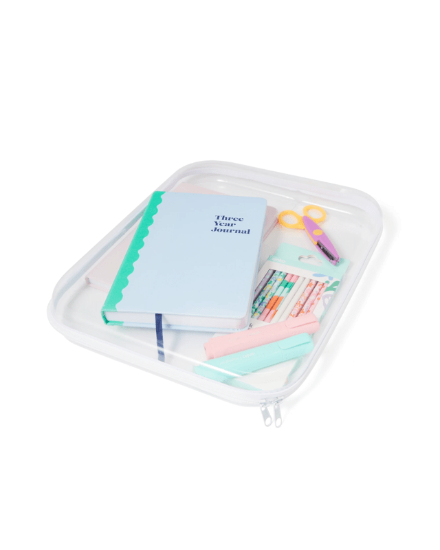 Clear Hard Case Packing Cube - L