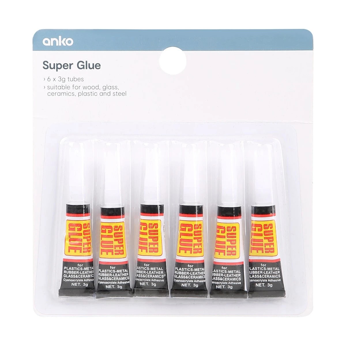 2 Super Glue - Pack of 6, 2 of 2