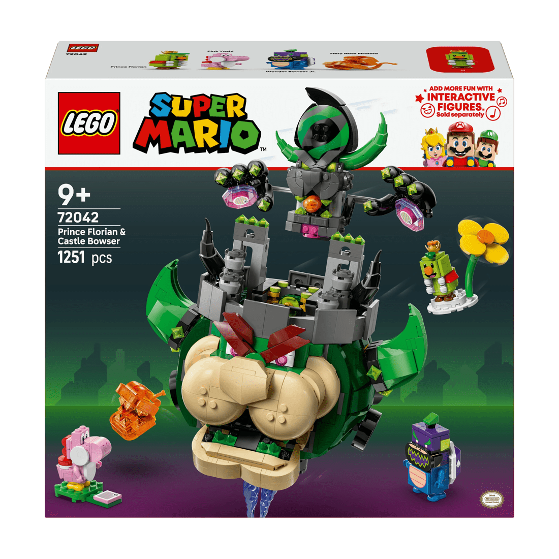 1 LEGO Super Mario Prince Florian & Castle Bowser 72042, 1 of 10