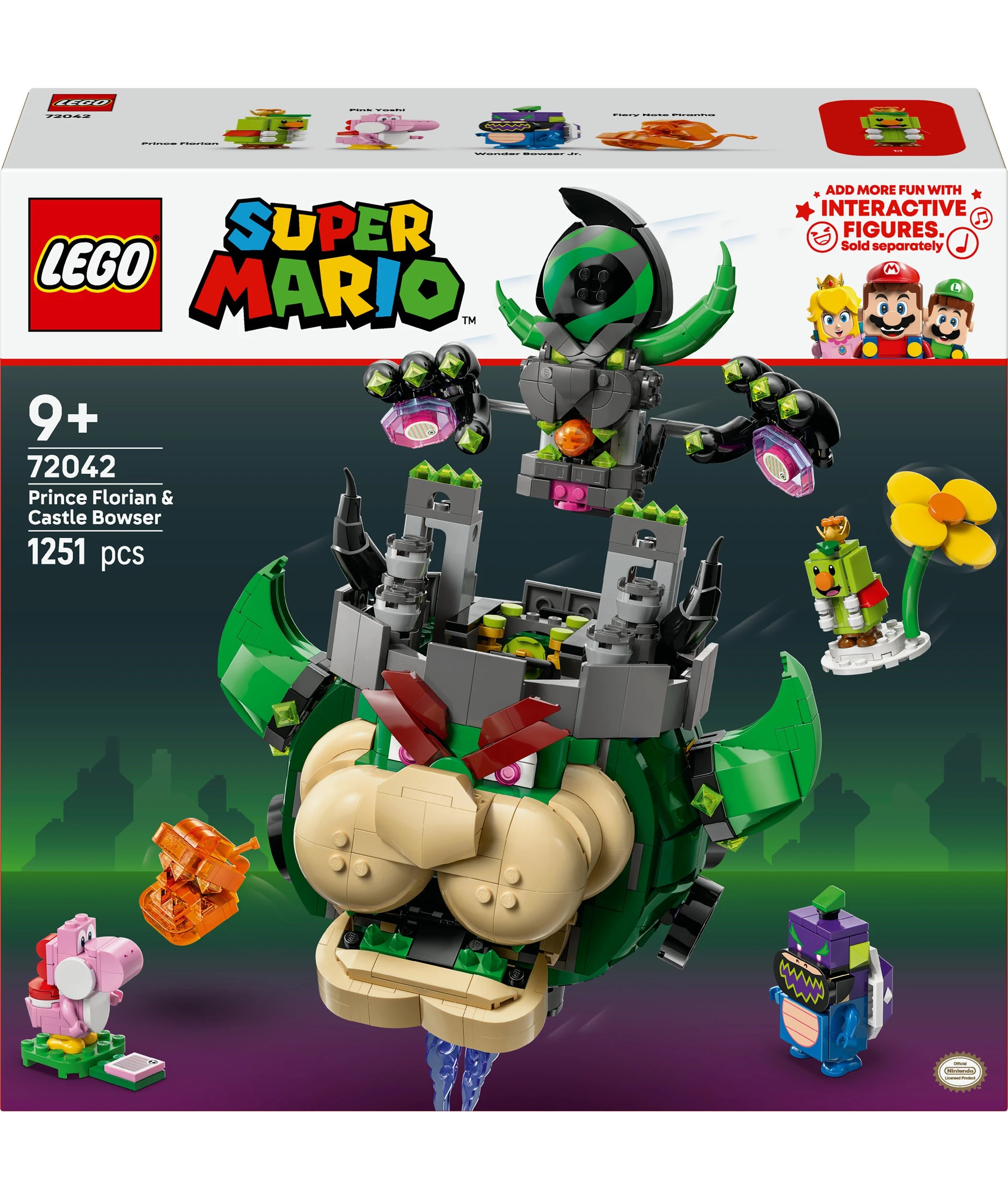 1 LEGO Super Mario Prince Florian & Castle Bowser 72042, 1 of 10