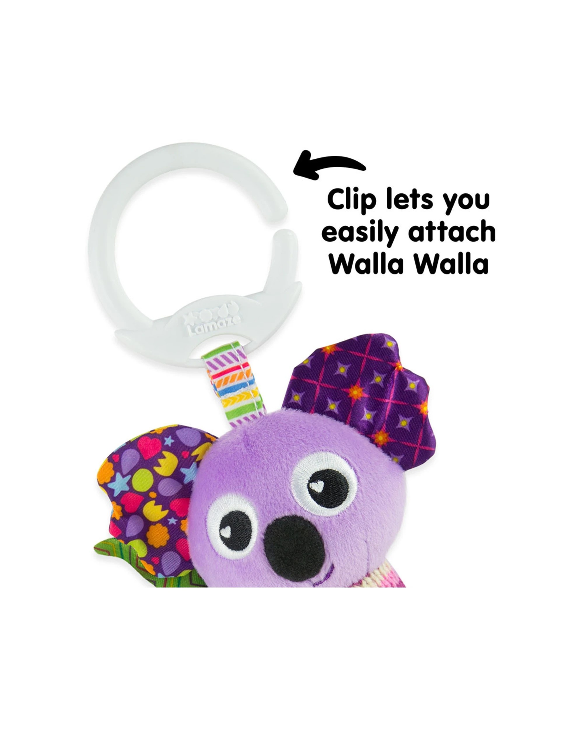 7 Lamaze Walla Walla Koala Mini Clip and Go Plush Toy 2PK - Multi, 7 of 7