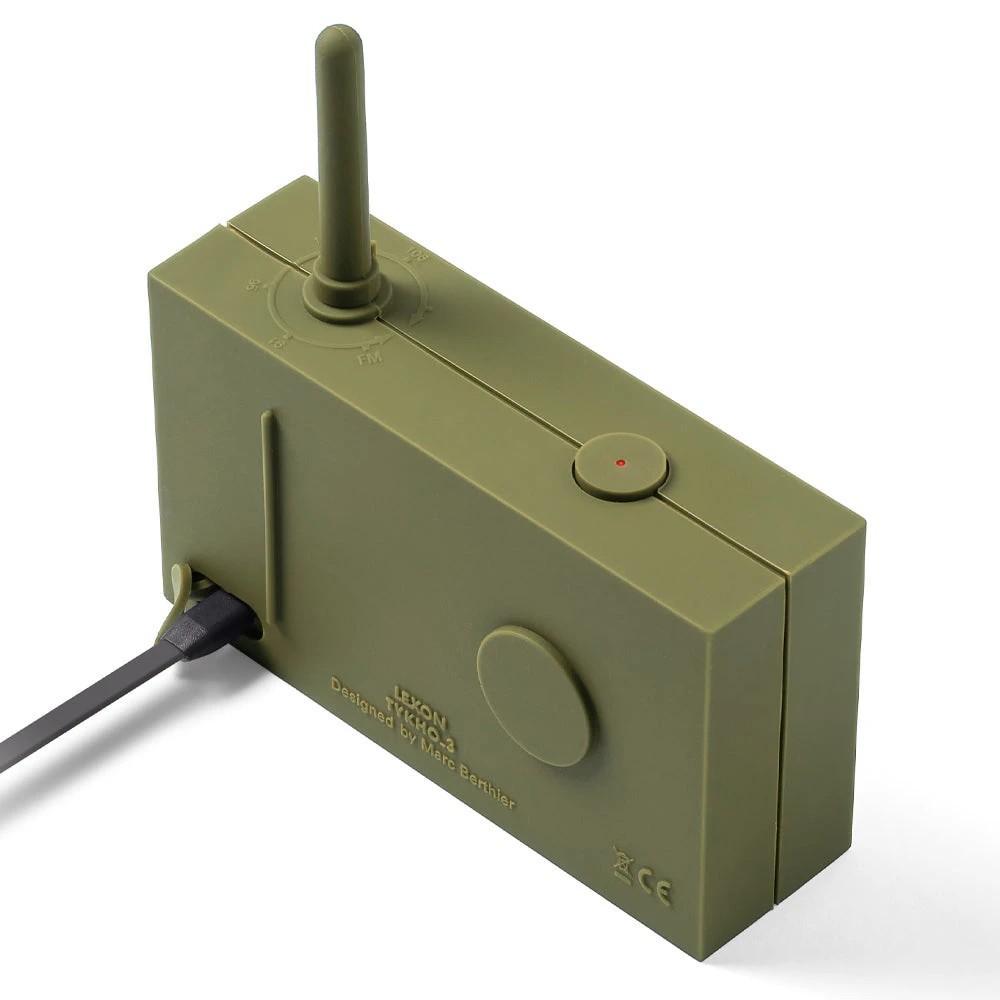 3 Lexon Thykho 3 Fm Radio & Bluetooth Speaker - Green, 3 of 5