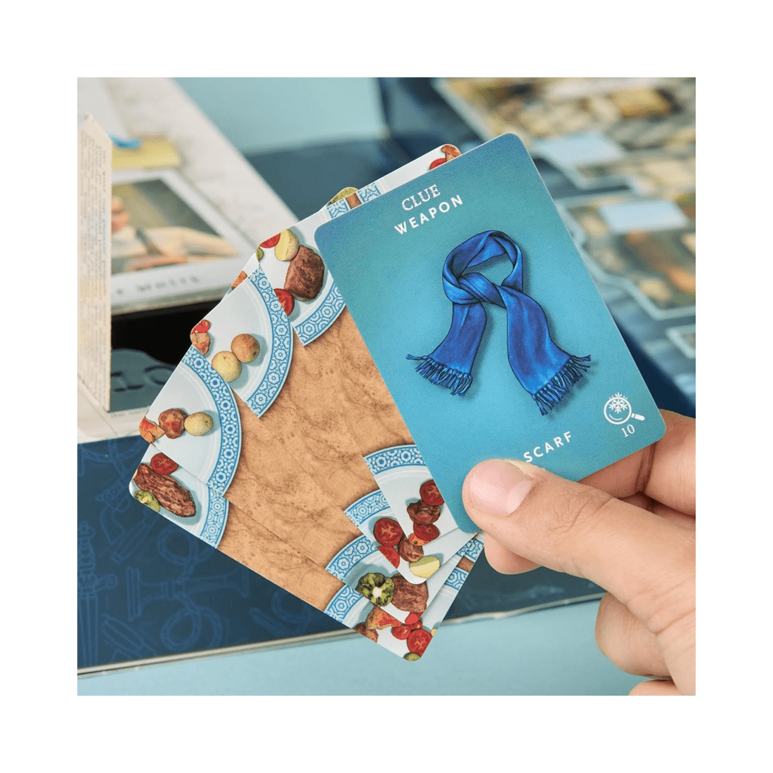 6 Hasbro Clue Advent Calendar: Secrets Under Snowfall Puzzle Game, 6 of 10