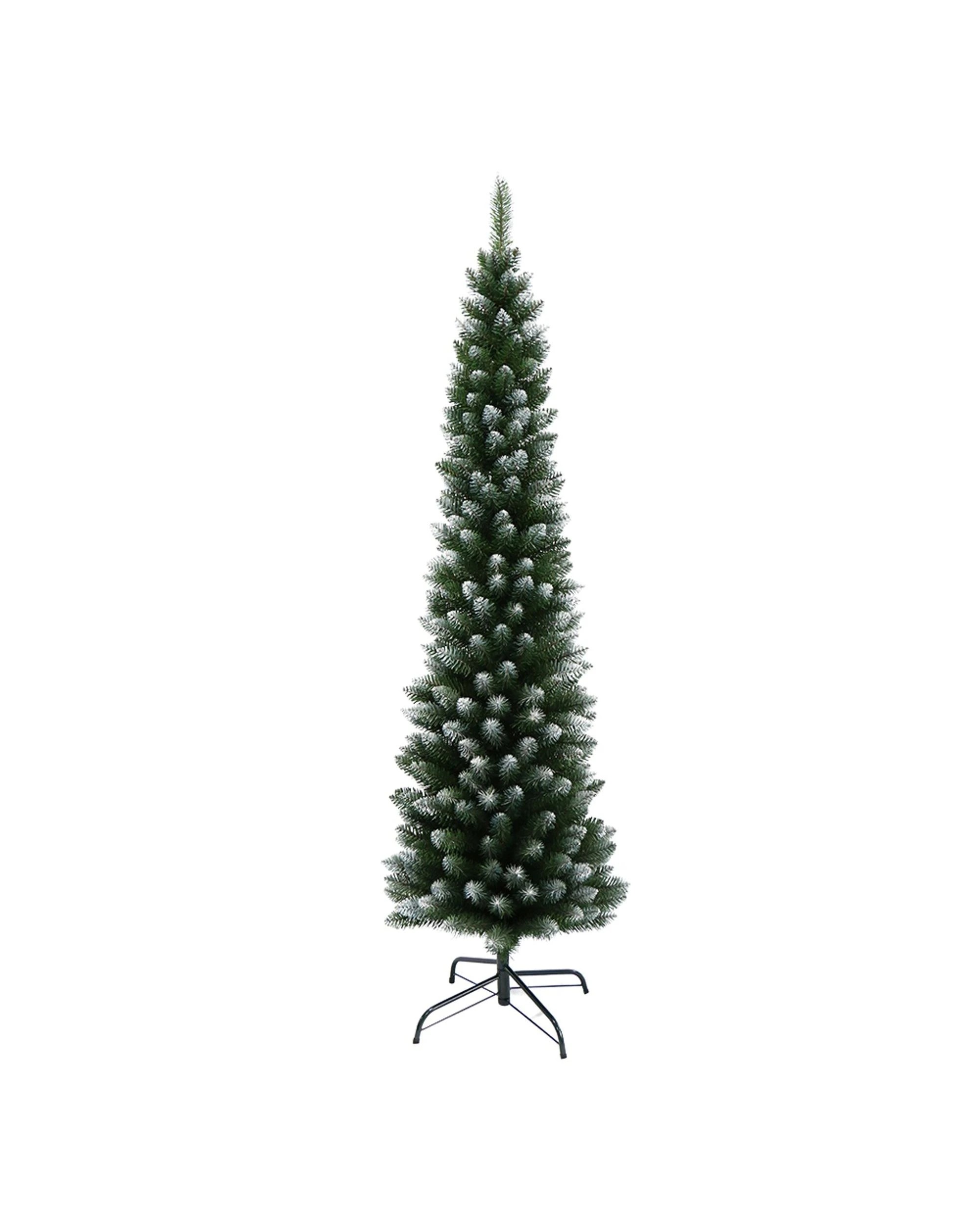 1 Jingle Jollys Christmas Tree 1.8m Xmas Tree Decorations Snowy 300 Tips Lush Foliage Sturdy Stand Easy Assembly - Green, 1 of 7