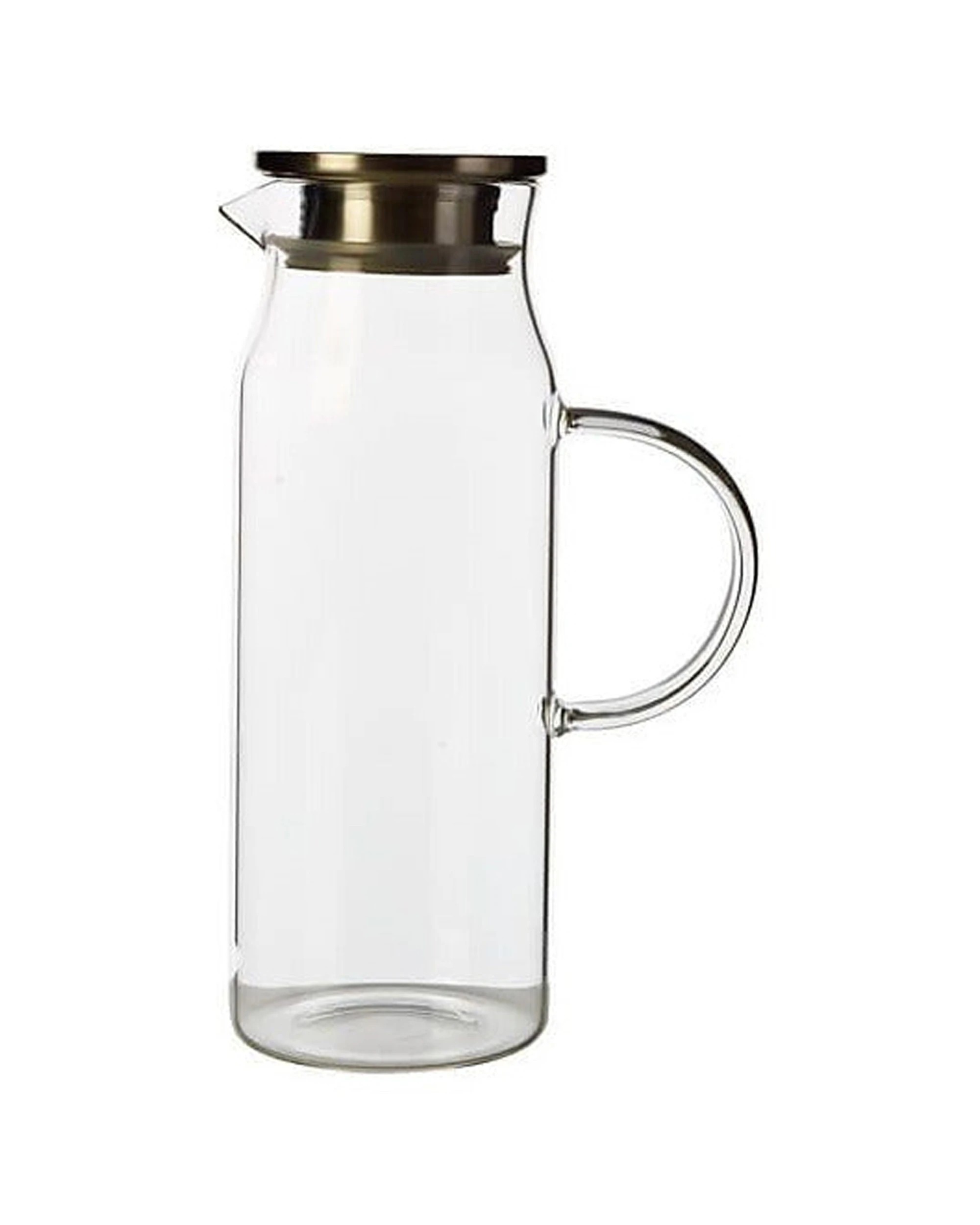 1 Maxwell & Williams Blend Glass Pitcher Jug 1.5l Stainless Steel Lid Gift Box - Clear, 1 of 3