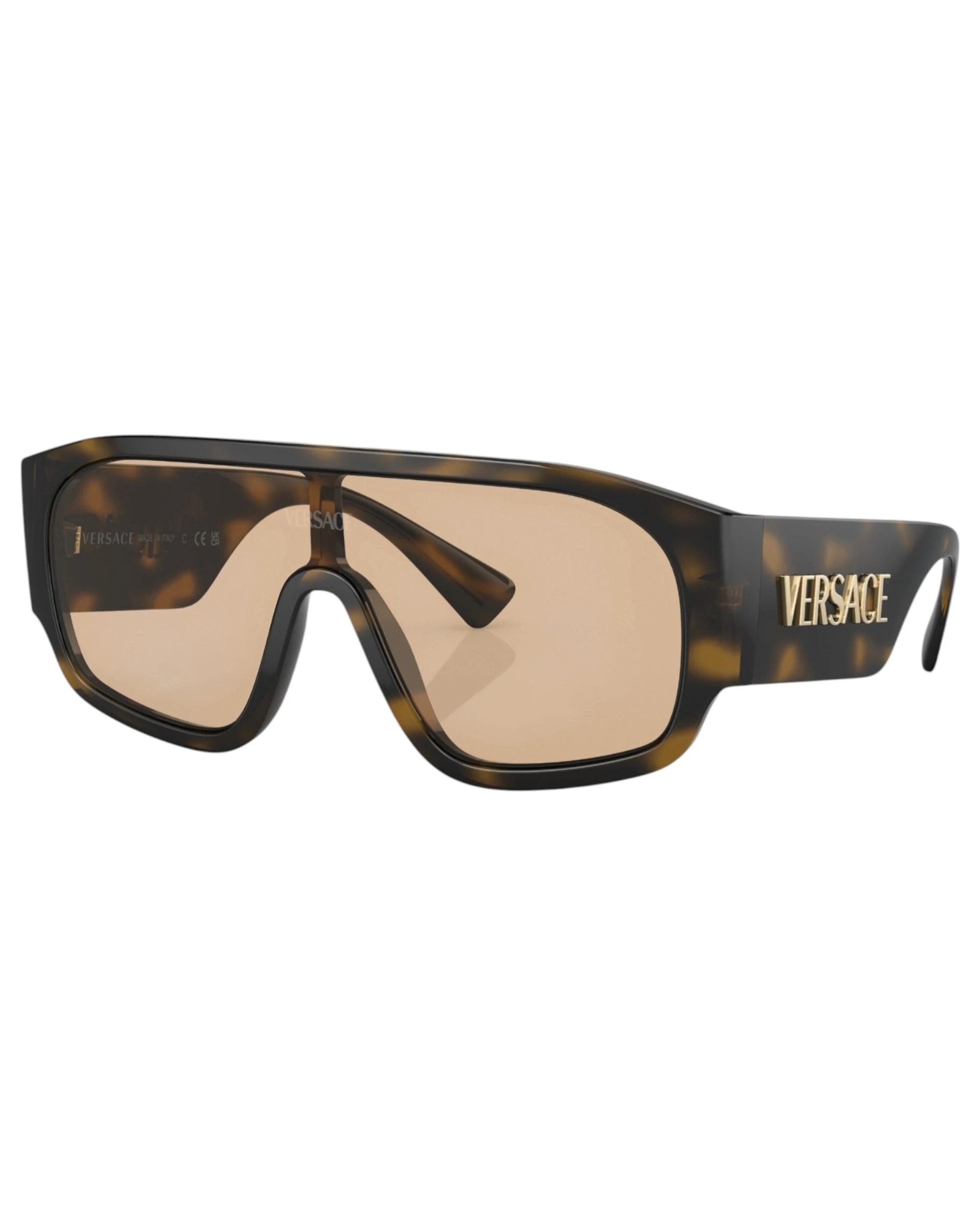 1 Versace Unisex Sunglasses VE4439 Fashion Spectacles Havana Light Brown Sunnies MULTI, 1 of 5