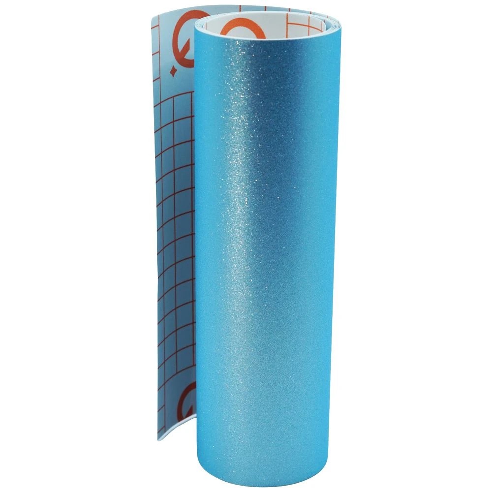 2 Qcut Specialty Vinyl Icy Blue Glitter, 2 of 3