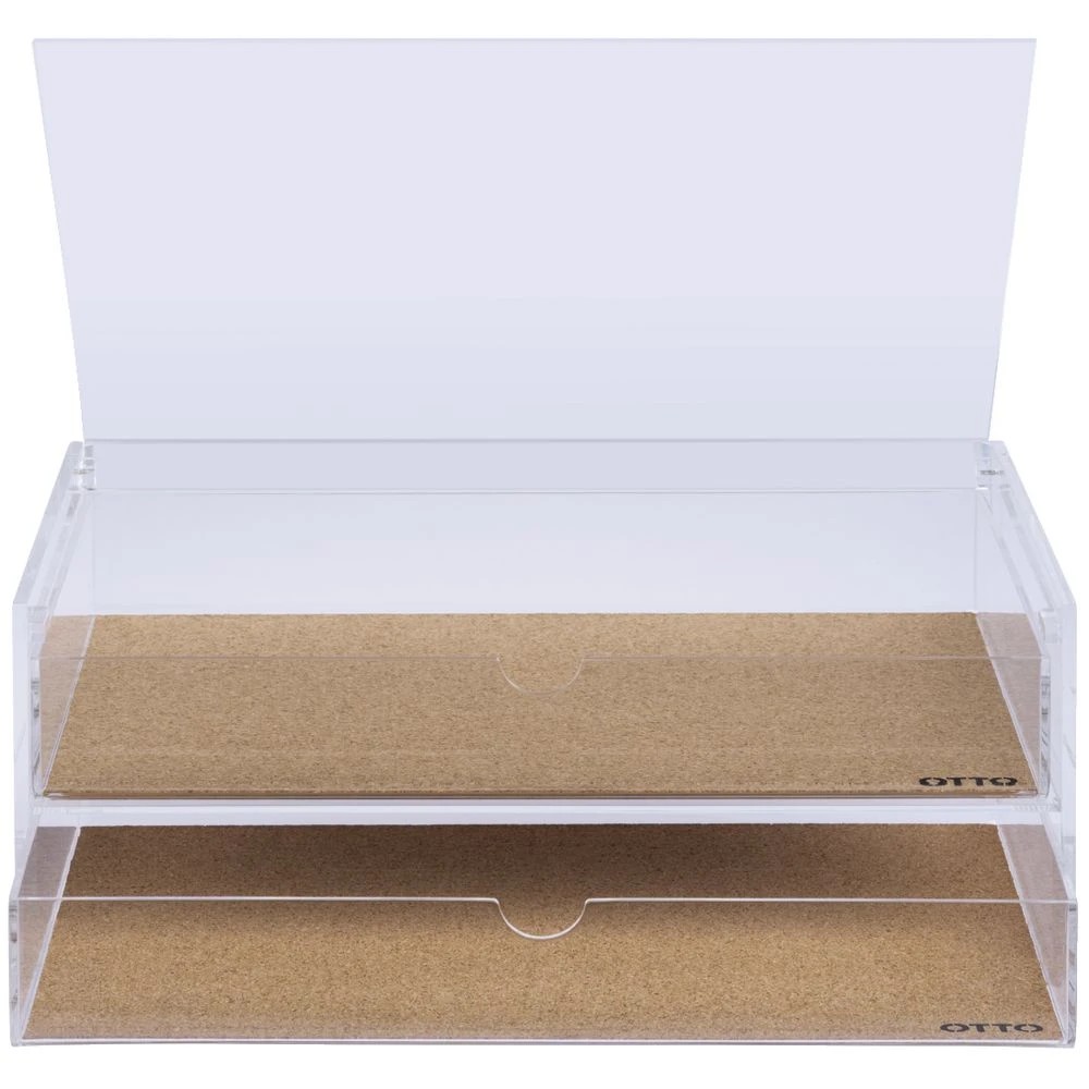 2 Otto Landscape 2 Drawer Acrylic Cork, 2 of 6