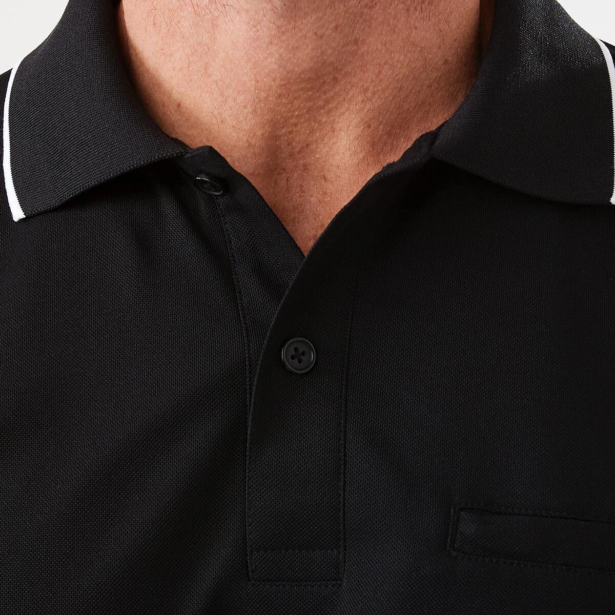 5 Workwear Short Sleeve Polo Shirt BLACK, 5 of 6
