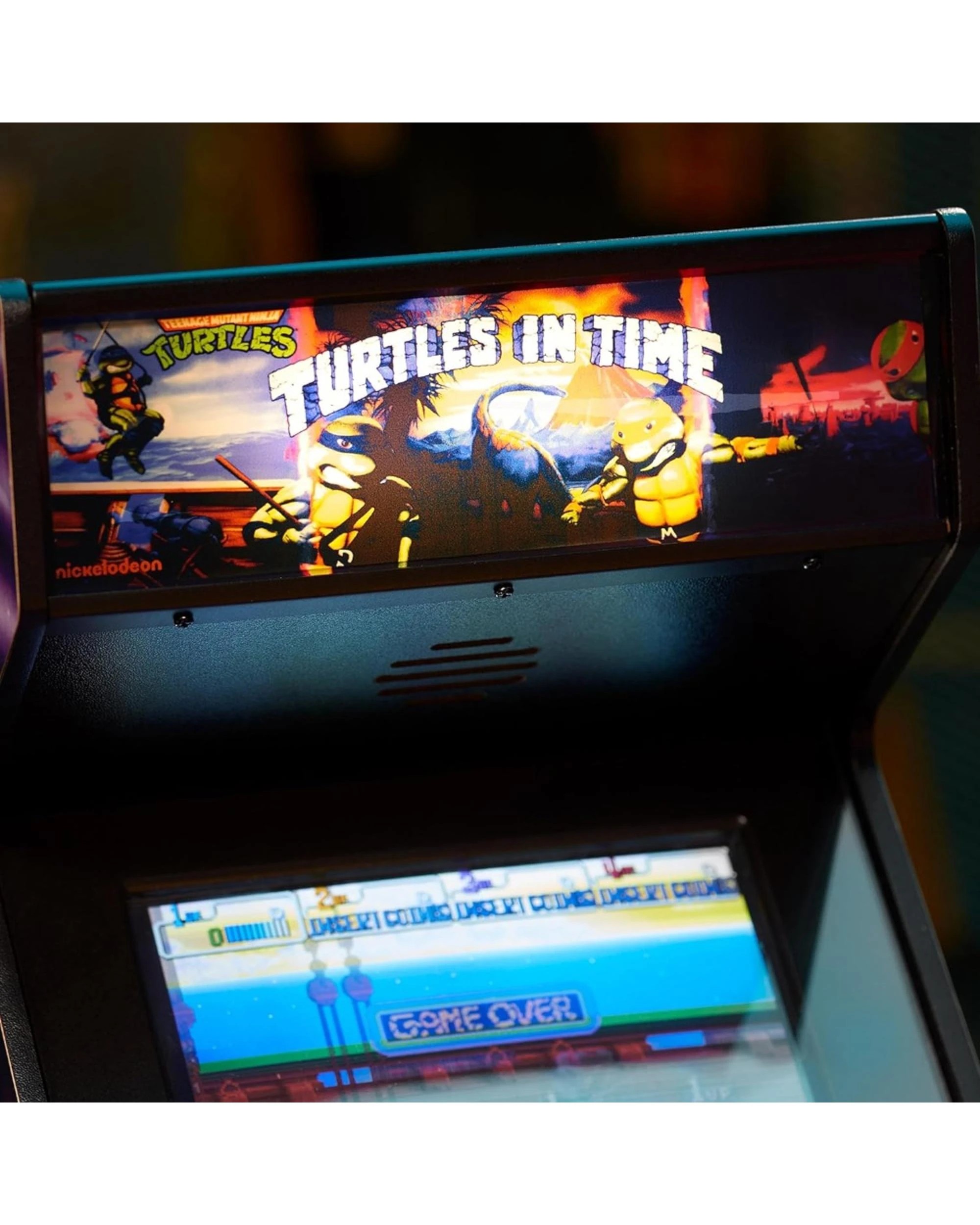 4 Numskull Quarter Arcade Teenage Mutant Ninja Turtles Turtles In Time Arcade Cabinet, 4 of 5