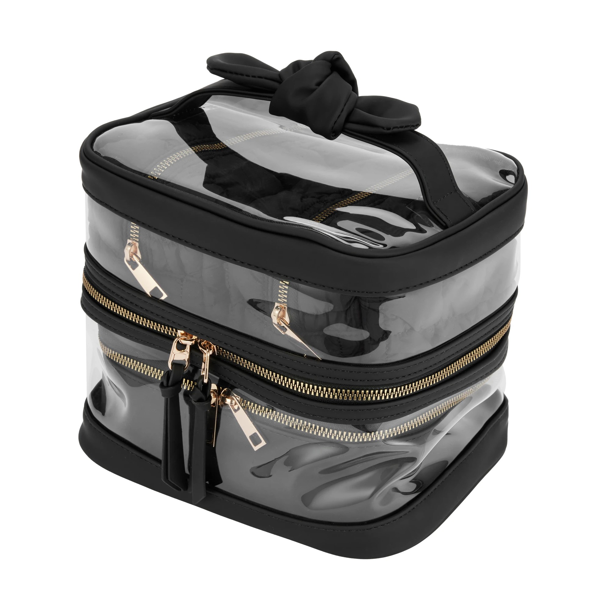 2 OXX Cosmetics 4 Piece Makeup Bag Set - Black, 2 of 7