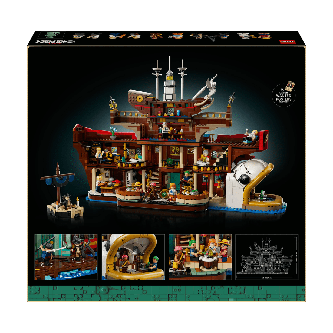 10 LEGO ONE PIECE The Baratie Floating Restaurant 75640, 10 of 10