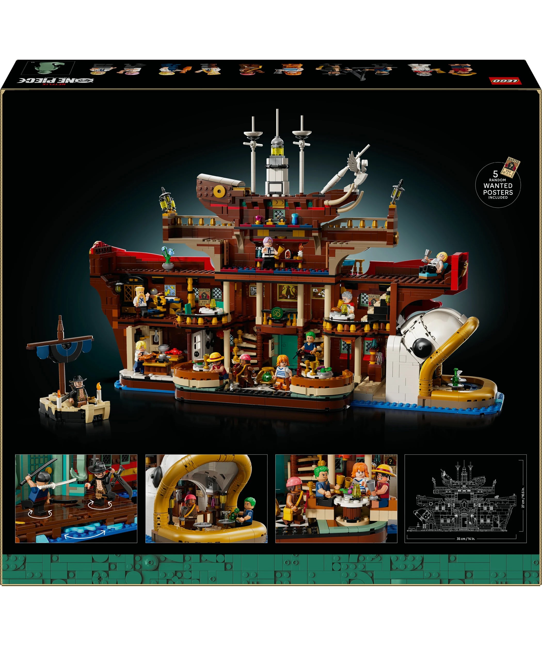 10 LEGO ONE PIECE The Baratie Floating Restaurant 75640, 10 of 10