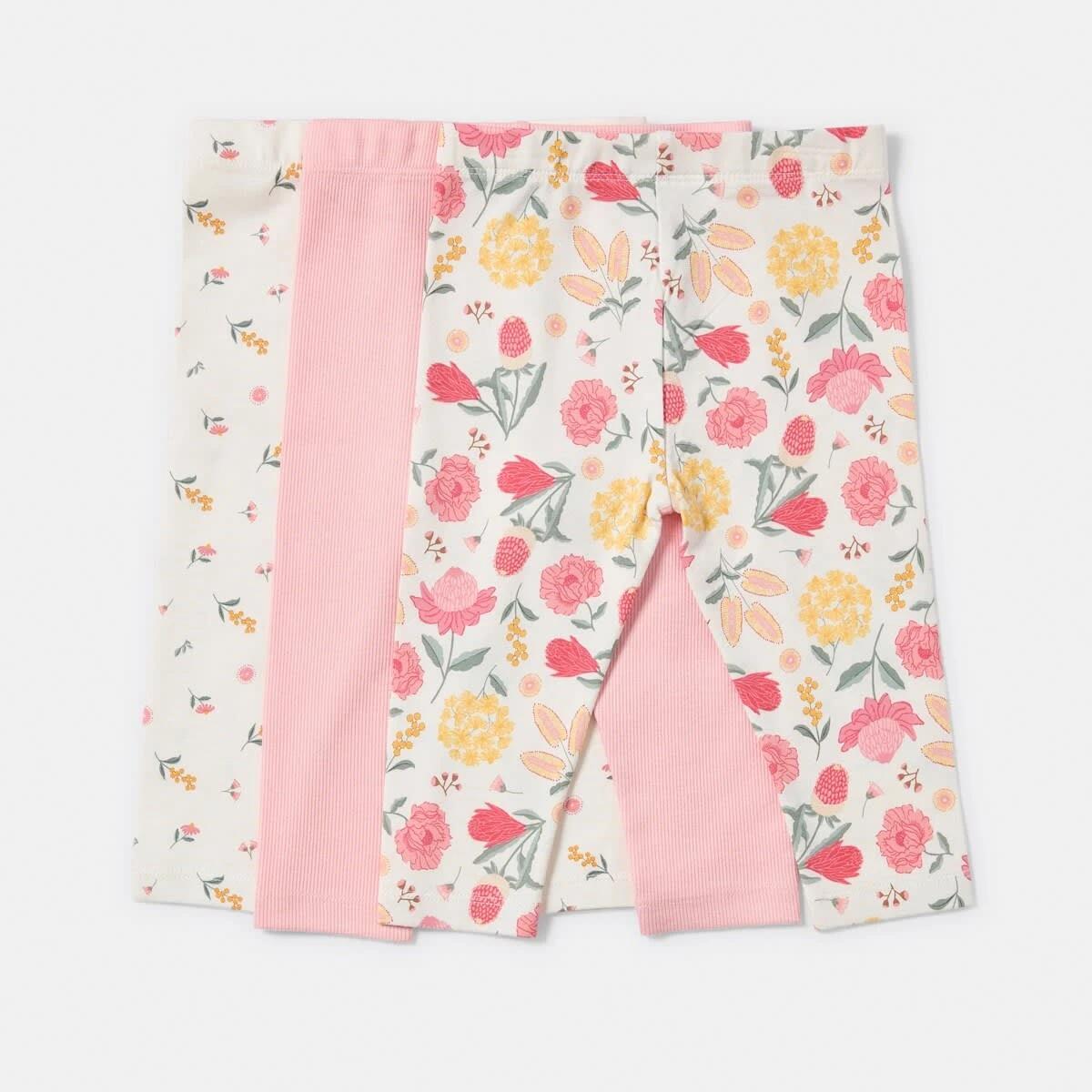 2 3 Pack Print Leggings NATIVE FLORAL, 2 of 8