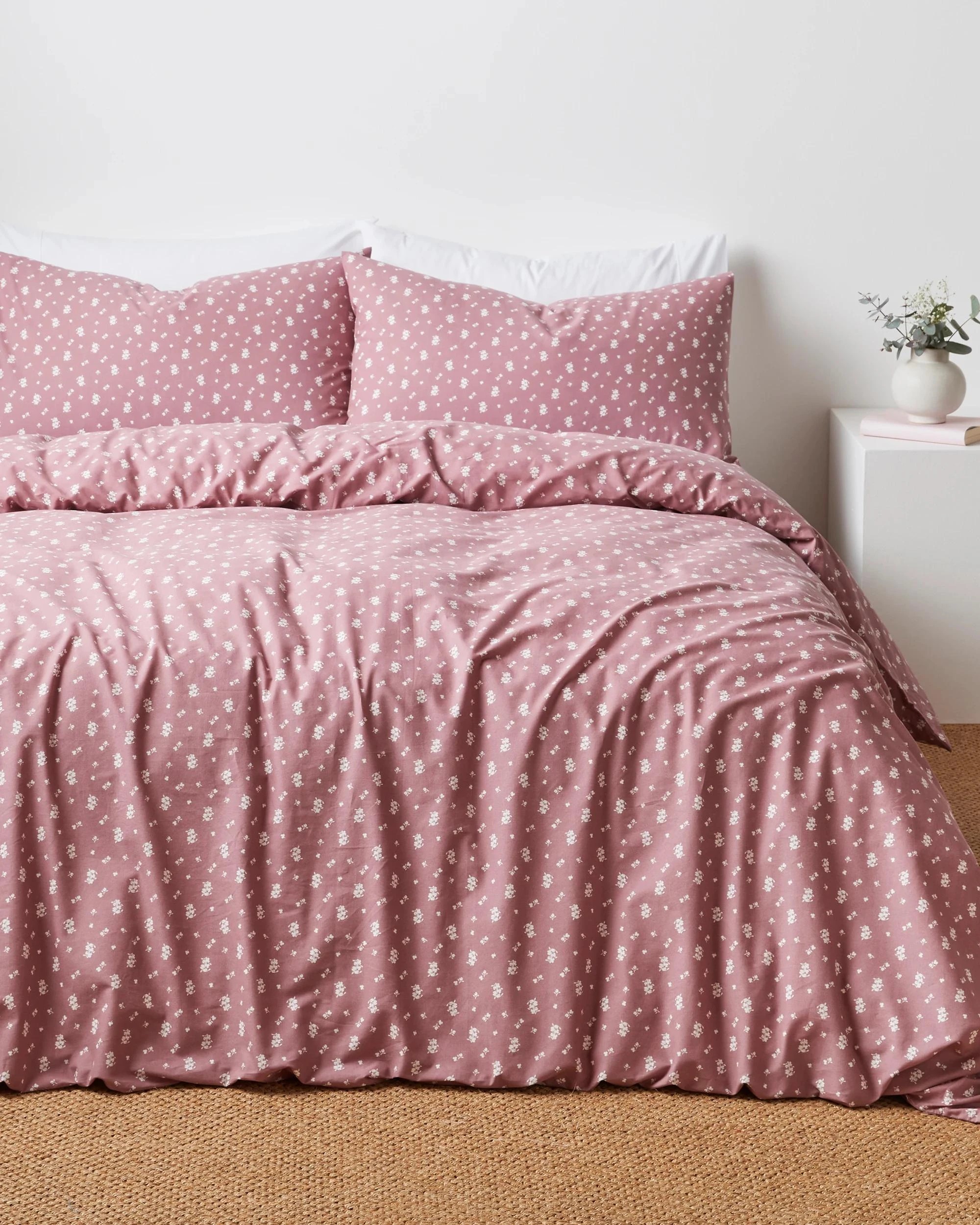 1 Target Kaylee Floral Australian Cotton Quilt Cover Set - Double Bed - Pink, 1 of 1