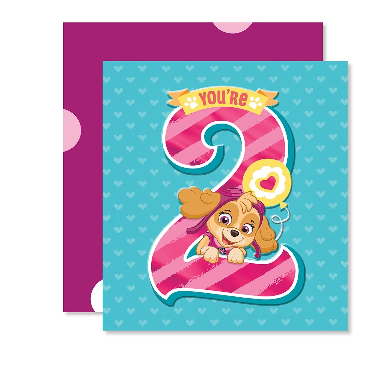 1 Hallmark 2nd Birthday Card - PAW Patrol, 1 of 3