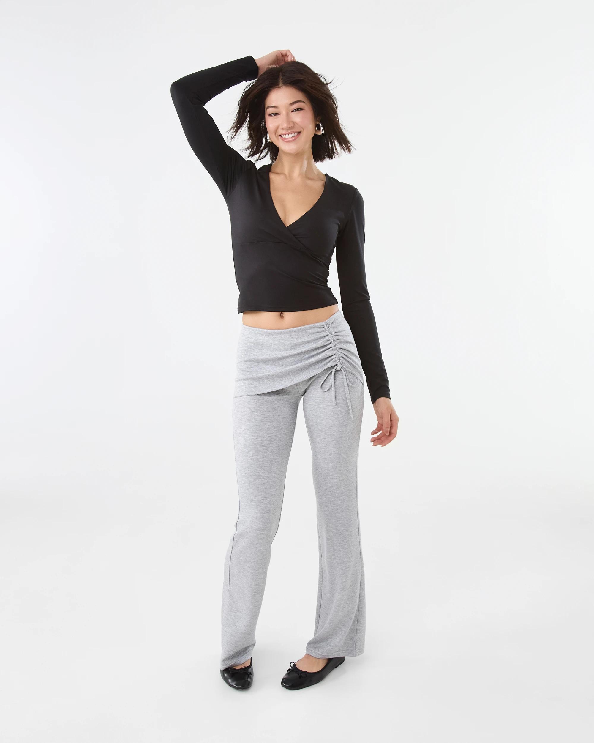 2 Jersey Skant Pants Grey Marle, 2 of 7