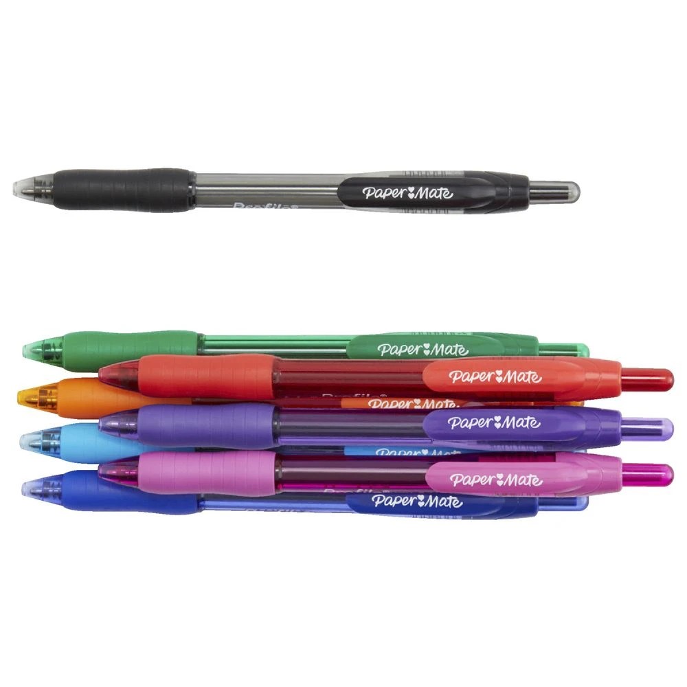 3 Paper Mate Profile Retractable Ballpoint Pen Fashion 8 Pack, 3 of 5