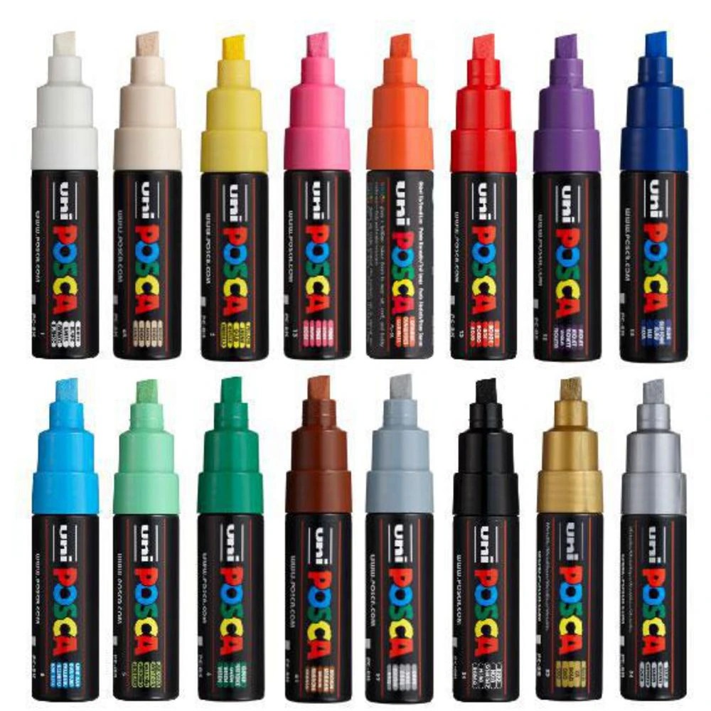 2 POSCA PC-8K Paint Markers Assorted 16 Pack, 2 of 7