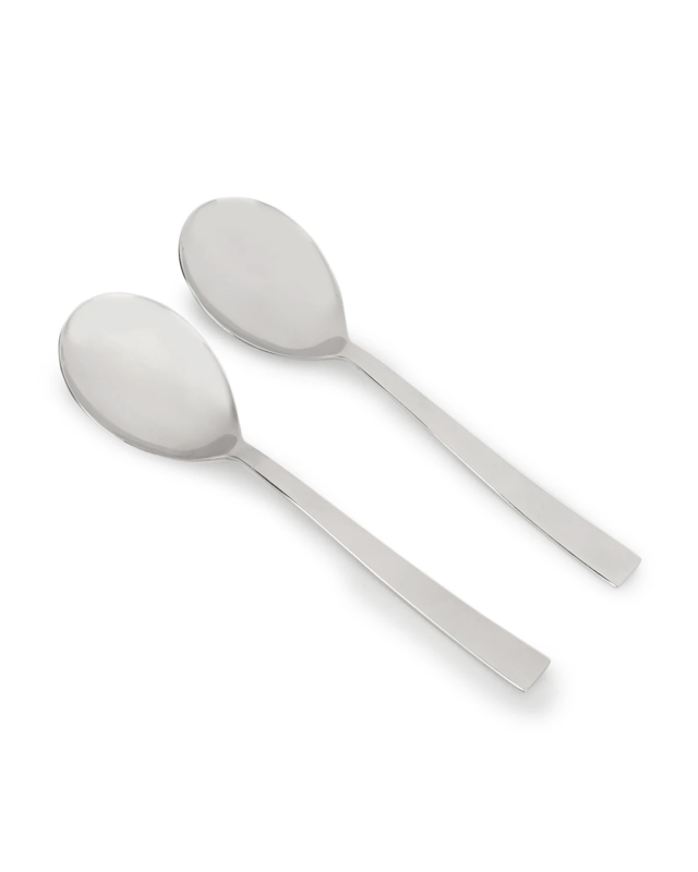 2 Pack Silver Hawthorne Serving Sp