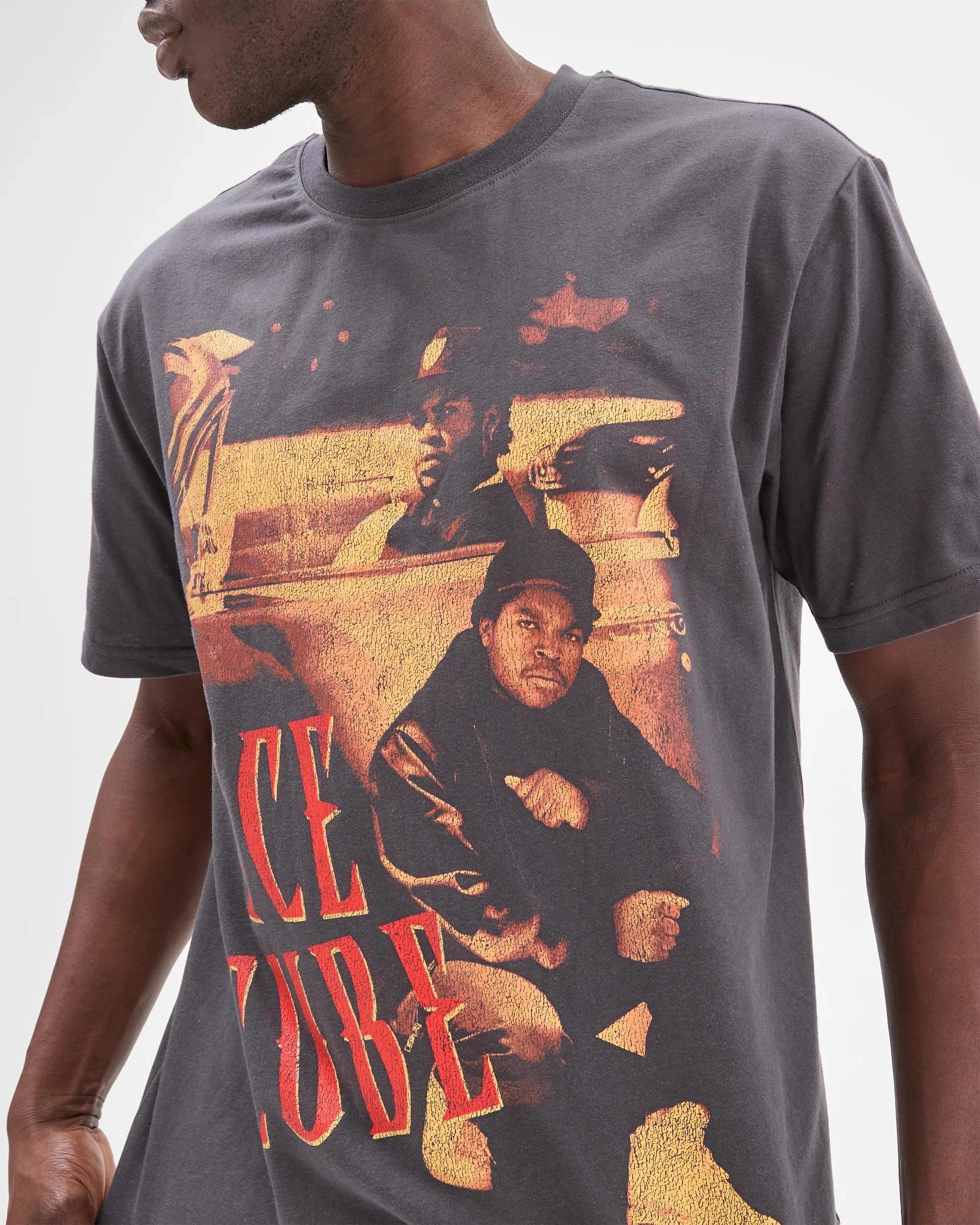 5 Licensed Ice Cube T-Shirt WASHED BLACK, 5 of 6