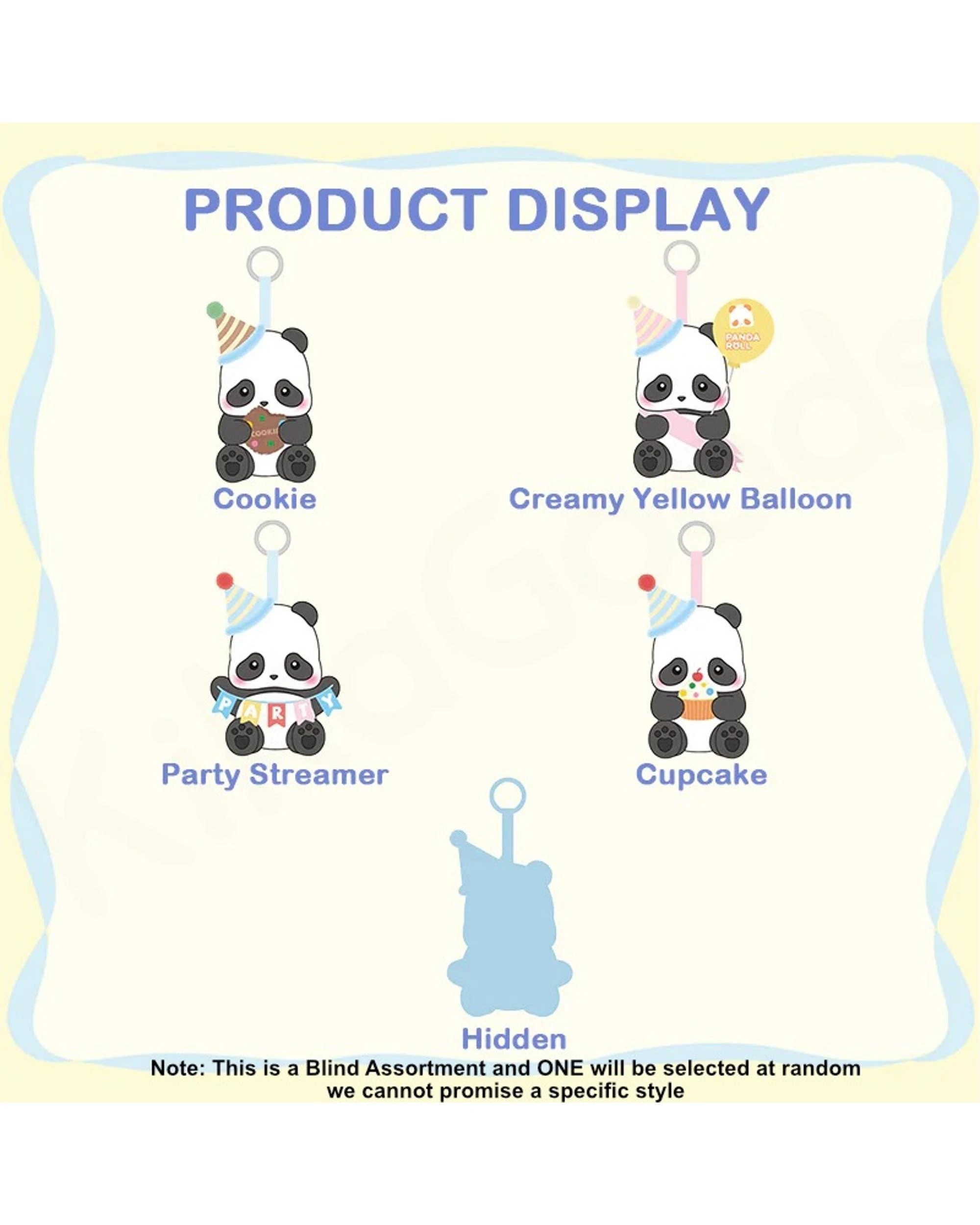 3 Panda Roll Party Series Plush Blind Box, 3 of 7