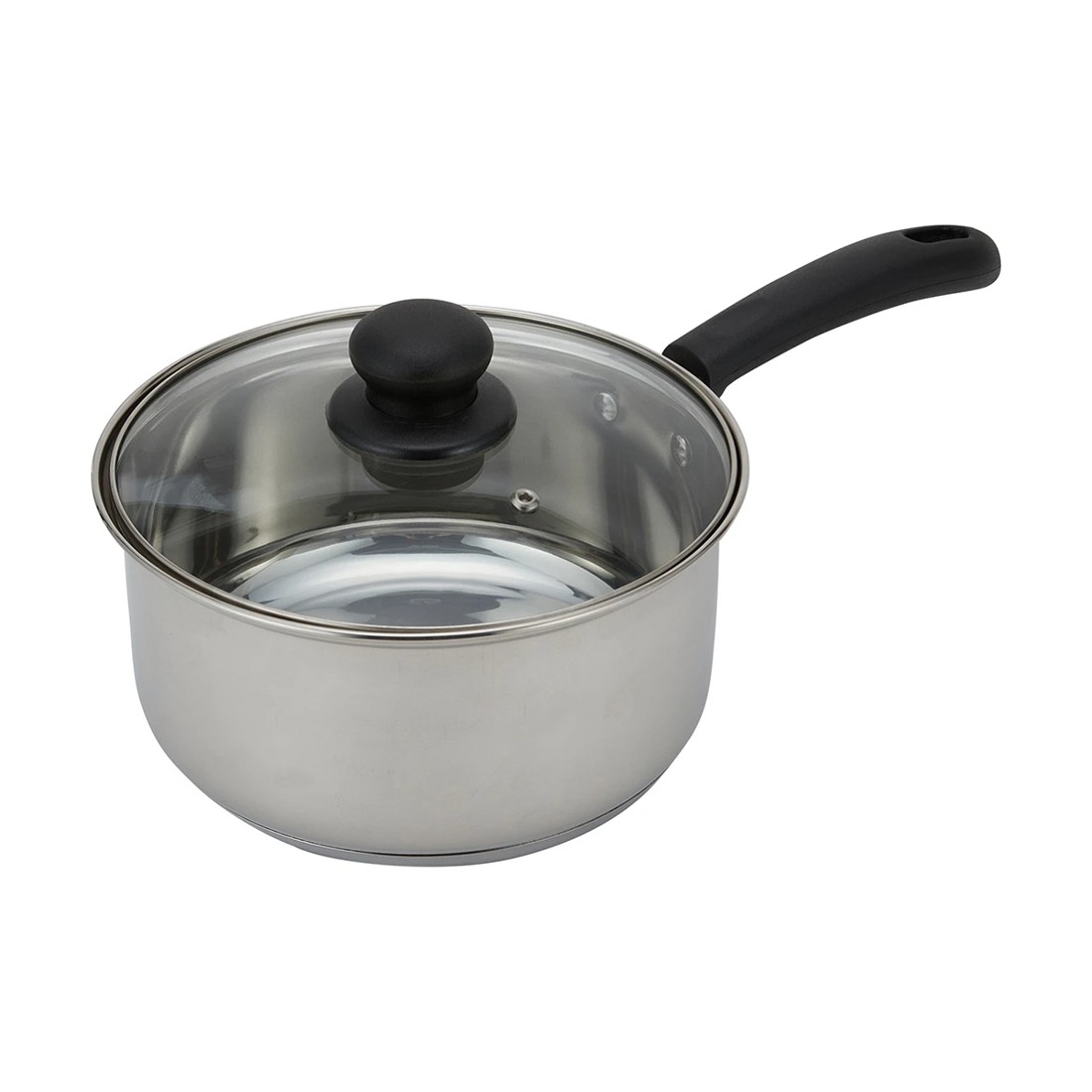 2 20cm Stainless Steel Saucepan with Lid, 2 of 9