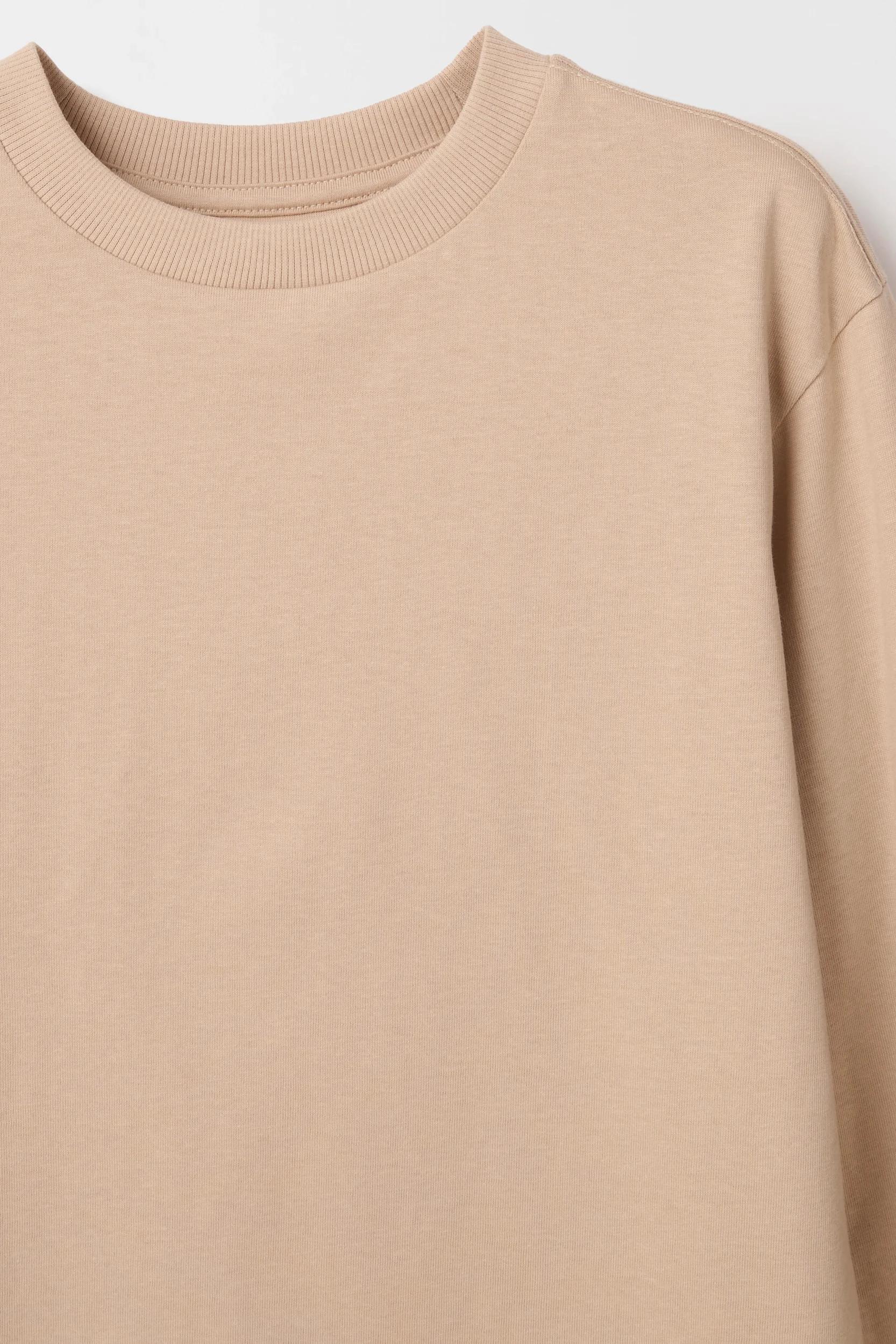 4 Target Kids Australian Cotton 2 Pack Long Sleeve T-Shirt GREEN/LIGHT MOCHA, 4 of 4