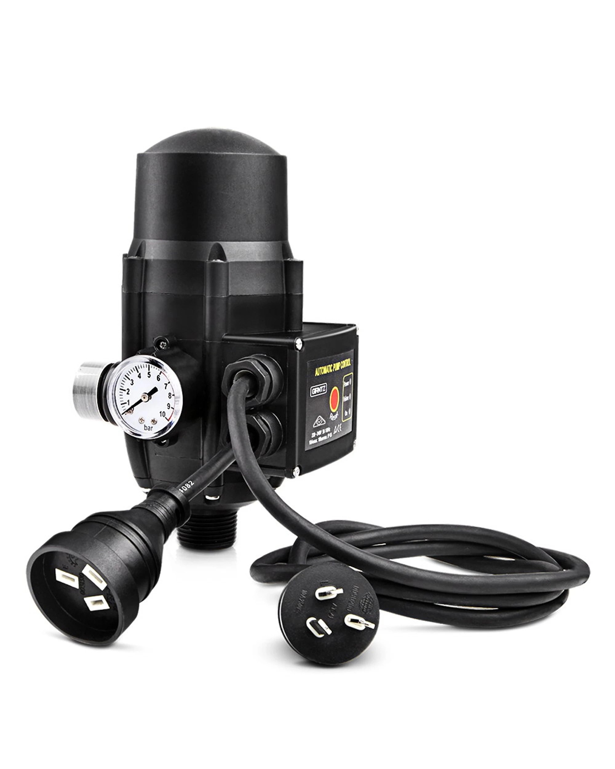 1 Giantz Water Pressure Pump Controller Auto Switch Control Electric Electronic - Black, 1 of 8