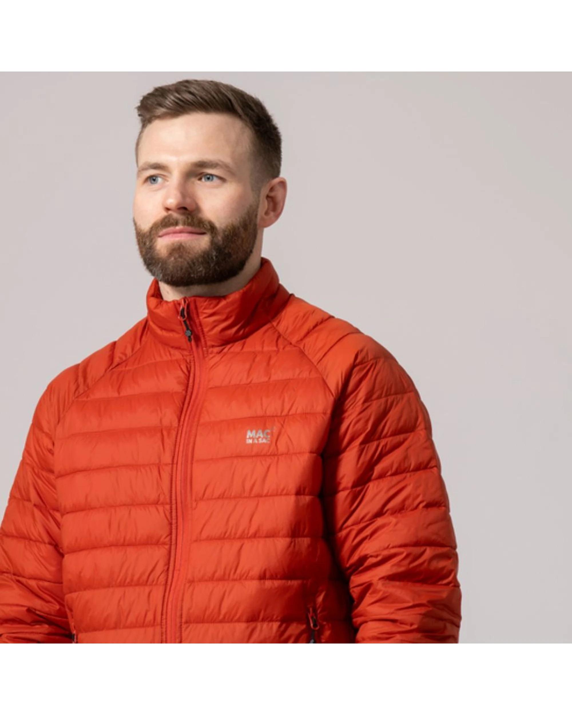 8 Mac In A Sac Synergy Packable Men's Thermolite Jacket ORANGE, 8 of 8