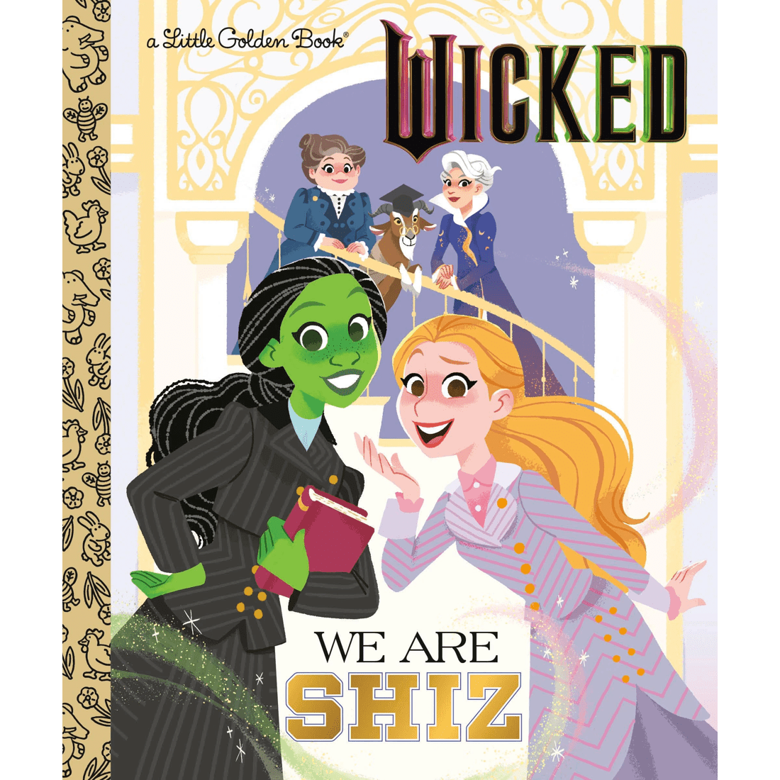 1 A Little Golden Book Wicked: We are Shiz by Mary Man-Kong - Book, 1 of 1