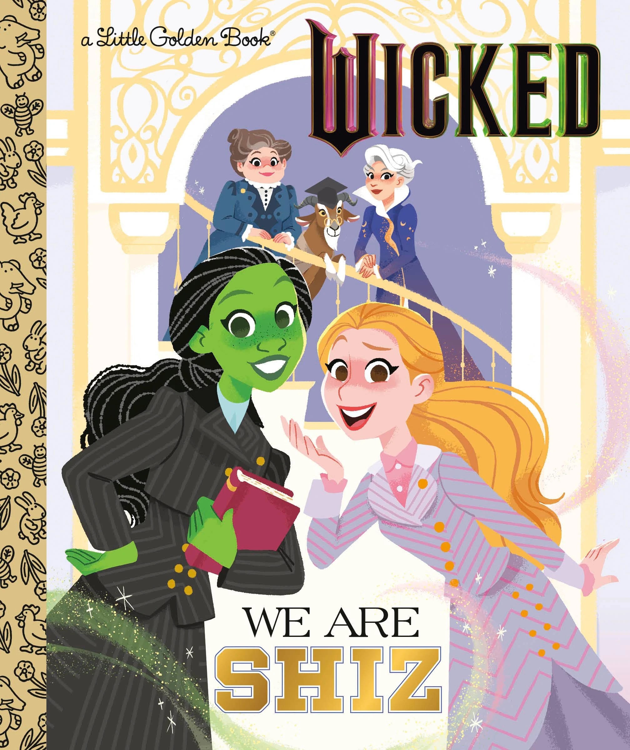 1 A Little Golden Book Wicked: We are Shiz by Mary Man-Kong - Book, 1 of 1