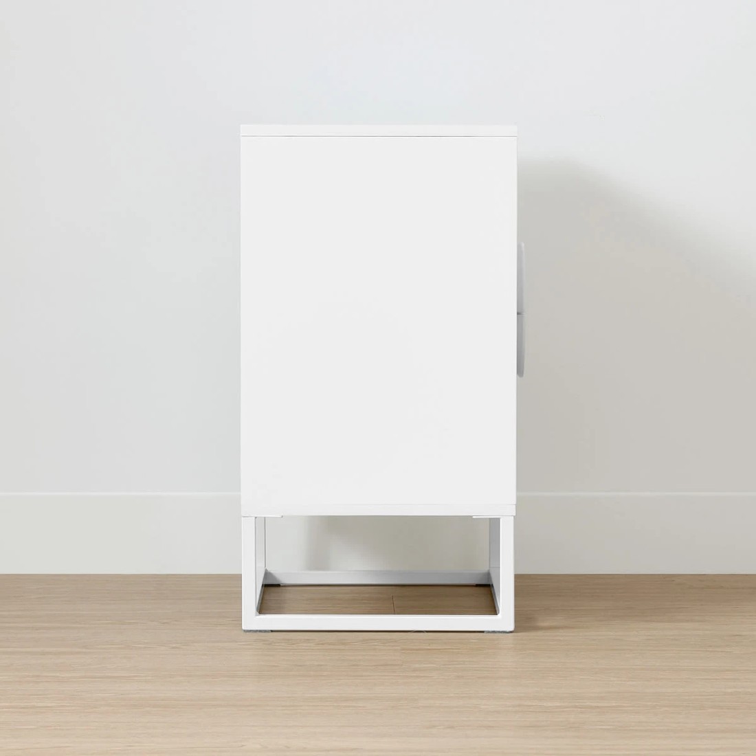 3 Stevie 2 Drawer Bedside Table - White, 3 of 9